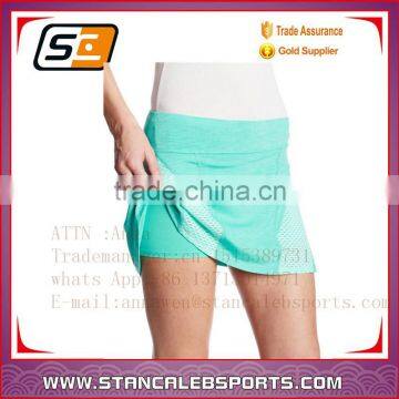 Stan Caleb girls blue netball tennis running skirts shorts