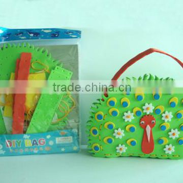 Kids handmade EVA DIY craft foam bag