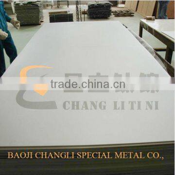 polished gr1 ams 4911 titanium sheet
