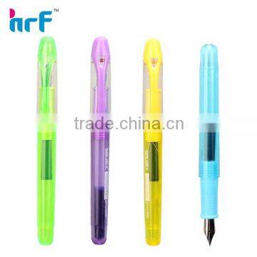 Plastic transparent fountain pen