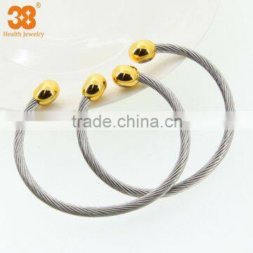 Magnetic Bangle Arthritis Pain Relief Djustable Stainless Steel Bangle photo-6