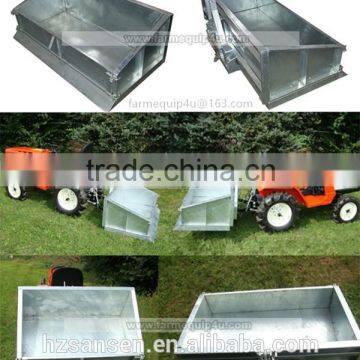 Tractor 3point Tipping Transport Box for Sale ,tractor Back Bucket photo-2