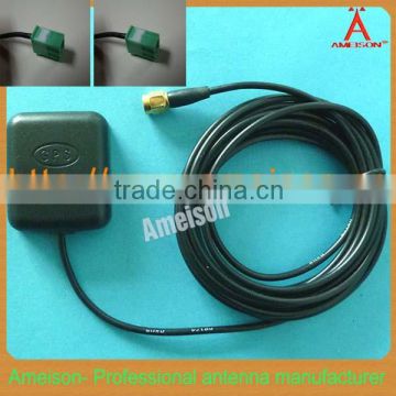 Antenna Manufacturer SMA Male Connector Magnetic Mount RG174 3M cable 5dBi glonass fakra gps antenna