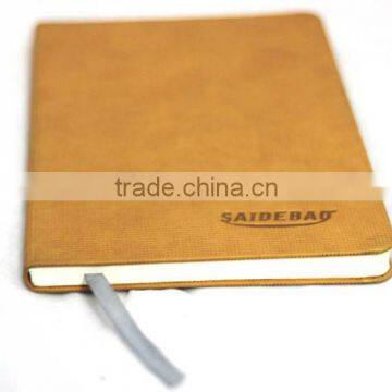 leather notebook/diary notebook/notebook with smoothly paper