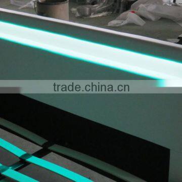 Modern Leather Music Bed Frame With Led Light photo-2