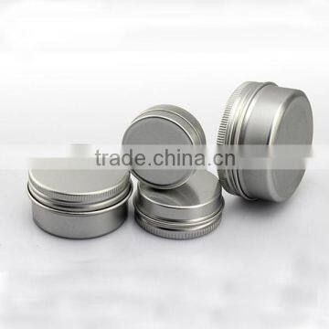 15 gram Aluminum cream jar stock available aluminium tin/aluminum can