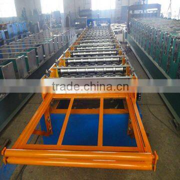 Galvanized tile steel sheet roll forming machine