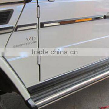 G-class W463 am Side Door Stick Chrome Trim for G63 G65 G55 G500 photo-3