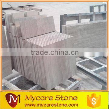 wholesale polished grey wooden vein marble wall and floor tile