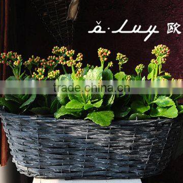 Oval Weaving Rattan Baskets With Hook photo-2