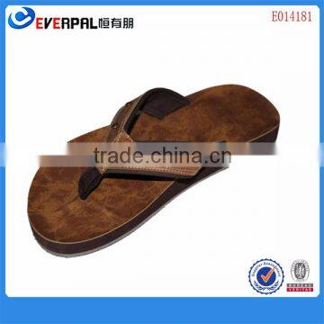 Genuine Leather Slipper Sandals,men's Leather Shoes