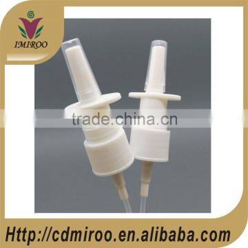 CE certification refillable nasal spray pump for nasal spray bottle