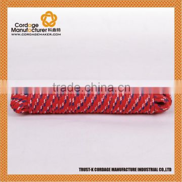 Diamond braid rope with assorted color