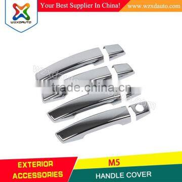 Chrome inner door handle cover for Mazda M5