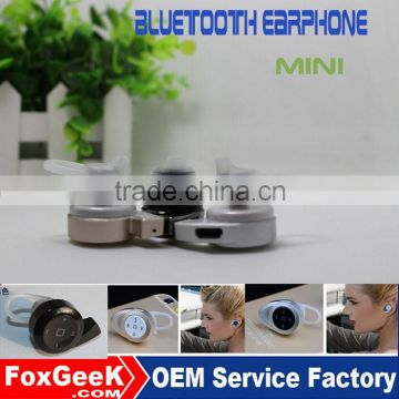 Super Mini Wireless Bluetooth Handsfree Headset Headphone Earphone for any mobile phone Stereo music