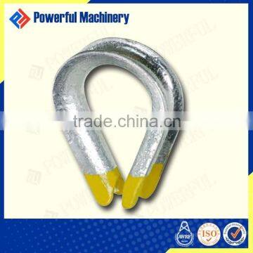 AS1138 ORDINARY WIRE ROPE THIMBLE WITH PAINTED POINT