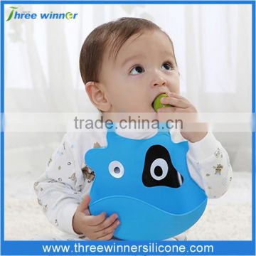 Waterproof Baby Bibs Cute Adorable Soft Silicone Baby Bibs