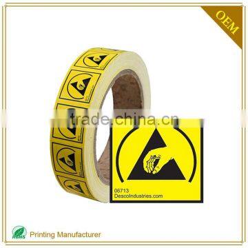 Top Quality Warning Triangle Labels With Heat Resistant Label