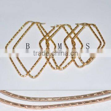 Wholesale Stainless Steel Fashion Rose Gold Earring BE20011 photo-6