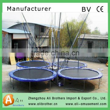 2013 hot sale CE Bungee Trampoline,bungee jumping