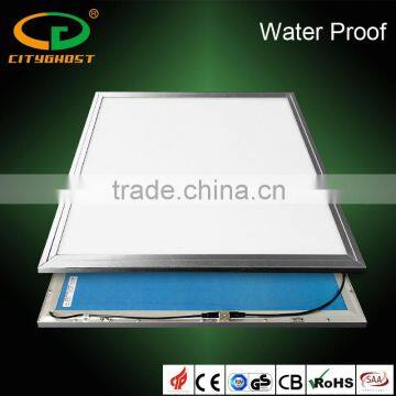 3 Years' Warranty 595*595*13.5MM Size 40W 90LM/W Silver Frame IP65 Water Proof LED Panel 600x600