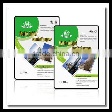 Yesion usded for menu 300gsm matte photo paper menu cover