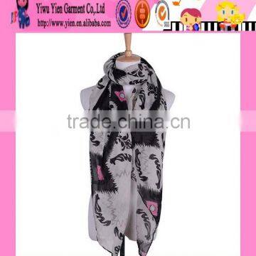 Fashion China Style Sexy Girl Scarf Wholesale Winter Keep Warm Custom Casual Printed Scarf Pashmina