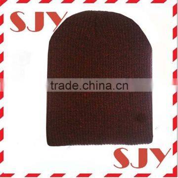 Hip Hop Winter Cap Mens Knitted Soft Feel Slouch Beanie Ski Hat photo-4