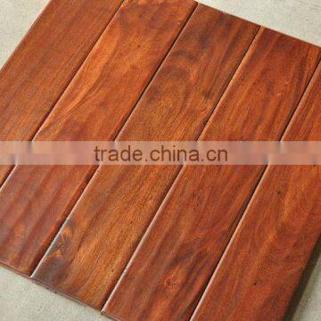 Acacia Hand scraped hardwood flooring