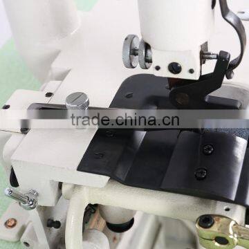 Single Double Knife Leather Skiving Machine/ Automatic Lubrication Fur Sewing Machine 801 photo-5