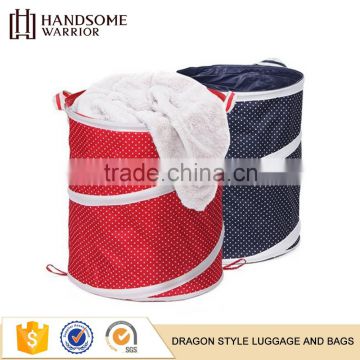 No smell multicolor foldable oxford cloth cartoon folding laundry basket