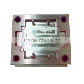 Metal combine plastic mold injection for mobile phone housing