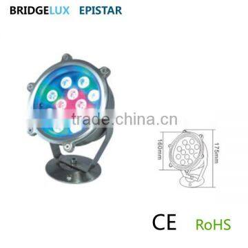 waterproof led light for swimming pool 12w