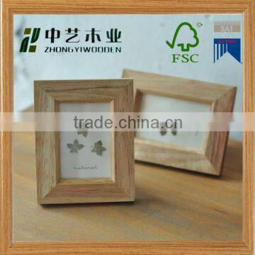 High quality customized factory supply home decoration fashional wooden photo frame