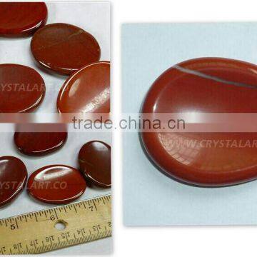 Red-Jasper Worry Stone