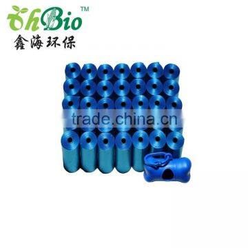 Corn Starch Made Earth Friendly Colorful D2W Dog Waste Bag in Dispenser