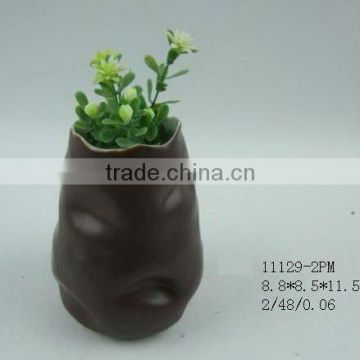 ceramic flower vase