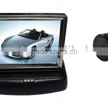 auto rearview system parking system 3.5 inch rearview mirror TFT LCD monitor with night view camera.