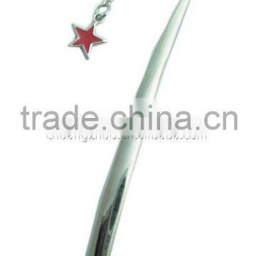 Fashion five pointed star metal bookmark