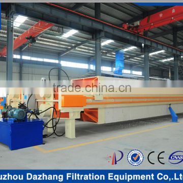 High pressure industrial water filter press