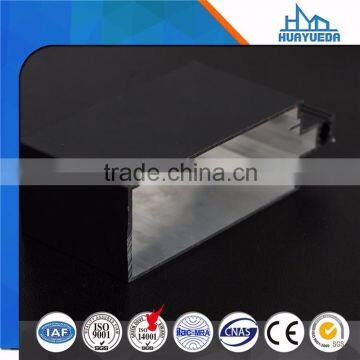 Aluminum section profiles wall panels