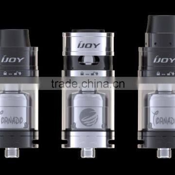 2016 wholesale Hot Selling --IJOY Tornado RDTA 300W Huhe Vape Cloud Atomizer with 24K Gold Plated Center Pin&5.0ml Capacity