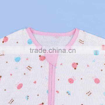 70% Bamboo 30% Cotton Infant Baby Straddle Sleeping Bag for Summer photo-3