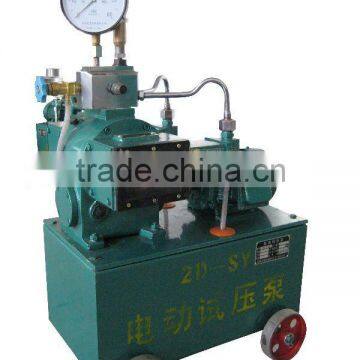 Electric hydraulic test pump