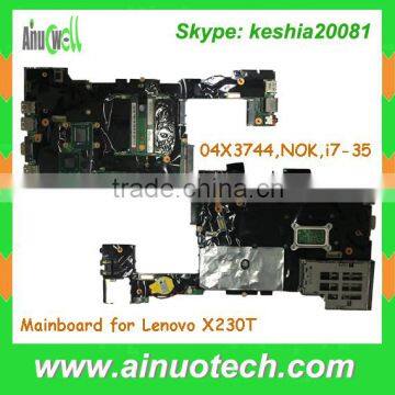 Brand New Laptop Mainboard for Lenovo X230T System Board INTEL MOTHERBOARD 04X3744 CPU NOK I7-3520M