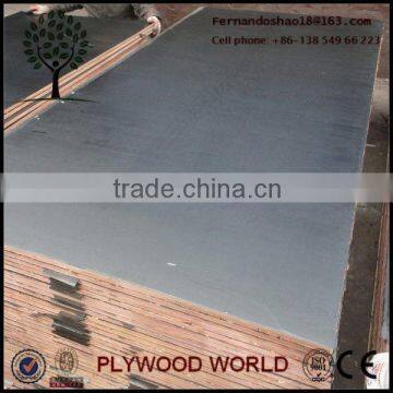 15mm 18mm Film Face Concrete Plywood , Poplar Ply Wood Formwork Panel