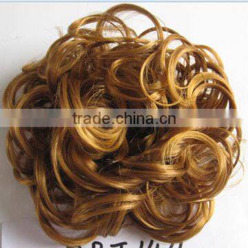 synthetic hair scrunchies , wigs fast bun hair accessories