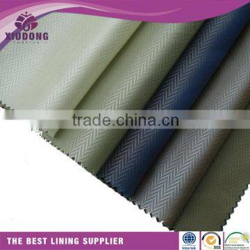 Polyester Taffeta Dobby Lining/jacquard Fabric for Suits photo-2