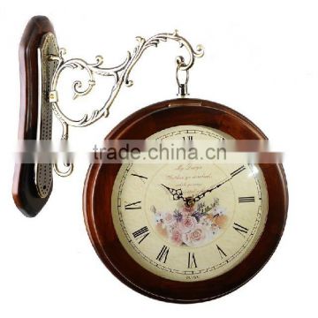 Retro Cheap Fashion Wall Clock, Luxury Wall Clock, Wood Crafts Wall Clocks