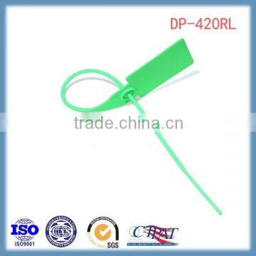 Big Flag Barcoded I Indicative Injection Plastic Locking Seals DP-420RL photo-3